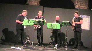 Atem Sax Quartet  Czardas di Monti [upl. by Ateerys]