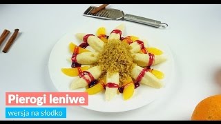 Pierogi leniwe  wersja na słodko [upl. by Luhar978]