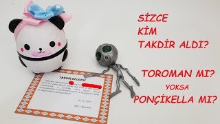 KARNE Notları  Uzaylı Toroman VS Ponçikella  Karne Kutlamalı Slime  Vak Vak TV [upl. by Dragon]