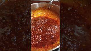 Schezwan sauce recipe 😘😇  schezwan chutney schezwanchutney shorts [upl. by Derek911]