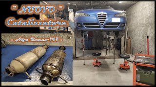 Sostituzione CATALIZZATORE  Alfa Romeo 147 19 JTDm [upl. by Eiloj]