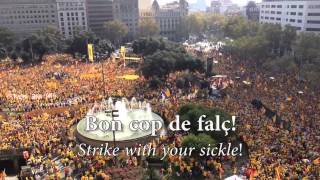 National Anthem of Catalonia A CAPPELLA English subtitiles [upl. by Eladroc]