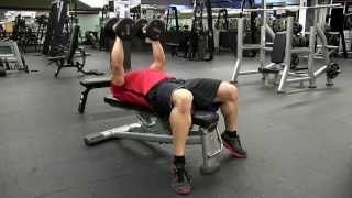 Dumbbell Chest Fly to Tricep Extension [upl. by Foah]