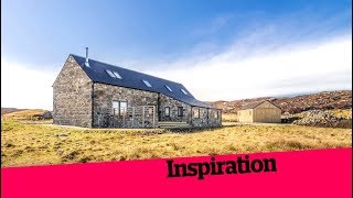 Incredible Eco Holiday Home Selfbuild Scotland [upl. by Priscella]