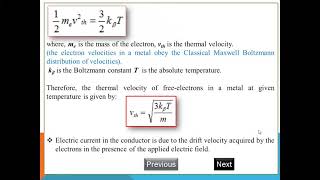 free electron model [upl. by Nidla]