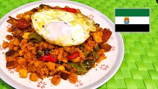 MIGAS EXTREMEÑAS o MIGAS DE PASTOR  Receta tradicional RIQUÍSIMA [upl. by Laroc]