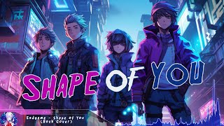 Nightcore  Shape Of You Rock Version  Lyrics [upl. by Ellecrad750]