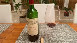 Chateau Calon Ségur 1989 Trophy St Estephe Bordeaux Wine Review [upl. by Viridis250]