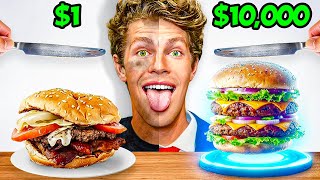 Eating CHEAP vs EXPENSIVE Food Challenge [upl. by Sargent]