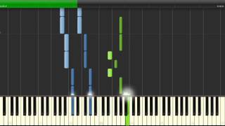 The Monster  Eminem ft Rihanna  Synthesia  MIDI  SHEET MUSIC  Tutorial  HD [upl. by Behre249]