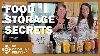 Prepper Pantry Food Storage Secrets from Seasoned Moms [upl. by Nossaj593]