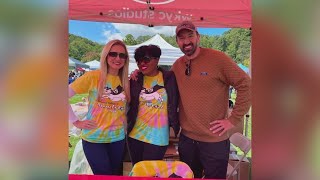 3News team stops by Woofstock to support Rescue Village [upl. by Nnylsaj]