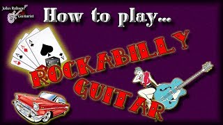 How To Play Rockabilly Guitar [upl. by Odnam477]