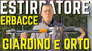 Recensione ESTIRPATORE ERBACCE manuale FISKARS per GIARDINO e ORTO [upl. by Ad]