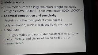 SJCTNC MB303S Immunology Unit I Antigen [upl. by Amarette627]