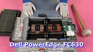 Dell PowerEdge FC630 Blade Server Review amp Overview  Memory Install Tips  How to Configure DDR4 [upl. by Hobart]