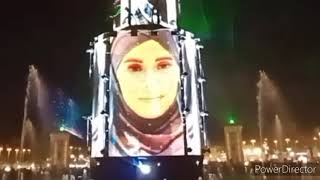 Sheikh Zayed Festival Fountain Show Al Wathba Abu Dhabi [upl. by Rodrick]