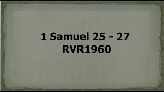 La Biblia hablada1 Samuel 25  27 [upl. by Valente152]