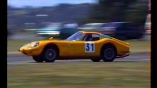 Classic Sports Cars Racing New Zealand 1992 [upl. by Ahsinelg]