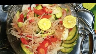 Mixed vegetable salad recipeKhawateen cooking channel [upl. by Jane368]