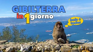 GIBILTERRA IN 1 GIORNO cosa vedere fare bere e mangiare a Gibilterra [upl. by Gutow]