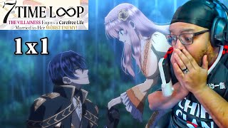 My First Villainess Anime 7th Time Loop Episode 1 Reaction [upl. by Nekcerb121]