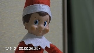 Security cameras catch Elf on a Shelf moving in office [upl. by Ultima]