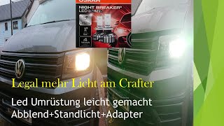 Umrüstung Wohnmobil Crafter auf LED Licht [upl. by Lipson]