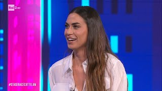 Lintervista a Melissa Satta  Stasera cè Cattelan su Rai2 del 03042024 [upl. by Marget]