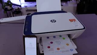 How To Connect HP Deskjet 2721e to WIFI [upl. by Warga]