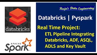 87 Databricks  Pyspark  Real Time Project ETL Pipeline Integrating ADF ASQL ADLS Key Vault [upl. by Kaitlin218]