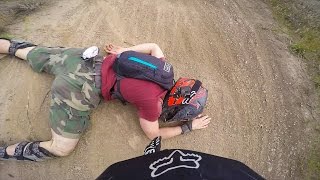 I BROKE MY WRIST  Kamloops Bike Ranch  Jordan Boostmaster [upl. by Hills]