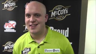 Michael van Gerwen  McCoys Premier League Darts Week Three [upl. by Evelc]