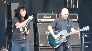 Joey Belladonna  Man On The Silver Mountain live Rainbow cover [upl. by Eduard17]