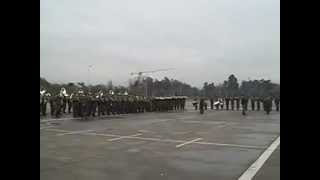 Dragoneantes en desfile ensayo parque Ohiggins [upl. by Juxon995]