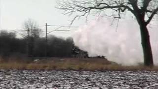 60163 Tornado at speed with The Talisman 7209 [upl. by Atinuhs]