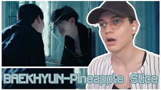 백현 BAEKHYUN Pineapple Slice MV REACTIONTürkçe Tepki [upl. by Ahseki518]