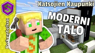 Moderni talo  Minecraft Katsojien Kaupunki 8 [upl. by Tumer]