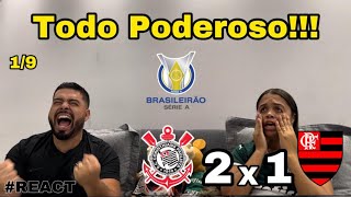 REACT REAÇÕES CORINTHIANS x FLAMENGO [upl. by Sale546]