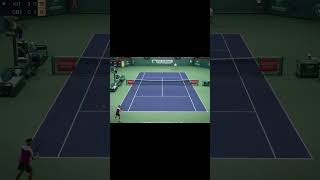 Top Spin 2K25 Federer Inside OutIn Forehand Combo Online shorts [upl. by Maureen]