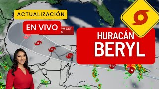 EN VIVO Huracán Beryl se dirige hacia Quintana Roo [upl. by Erehpotsirhc]