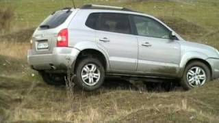 hyundai tucson off road best video [upl. by Alleacim]