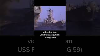 USS Missouri in Action [upl. by Tteragram]