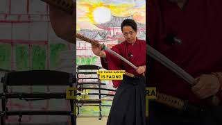 How You’re Sheathing a Katana Incorrectly [upl. by Ferd]