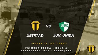 Prefederal 2024  Libertad vs Juventud Unida Cañada Rosquin  1era Fecha Zona quotAquot [upl. by Ecinom121]