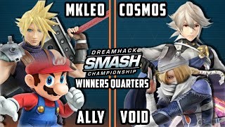 DHATL 17 Smash 4  MK Leo amp Ally Vs Void amp Cosmos  Doubles WQ  Smash Wii U [upl. by Becker616]