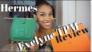 HERMES EVELYNE TPM REVIEW  Price What Fits  Modshots  KWSHOPS [upl. by Aissac]