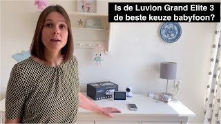 Video Review Luvion Grand Elite 3 babyfoon door bestekeuzebabyfoonnl [upl. by Yelnats]