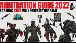 WARFRAME BEST KUVA FARM 2022 Arbitration Ogris Spam INDEPTH GUIDE  Builds l Tennocon 2022 [upl. by Stuart]