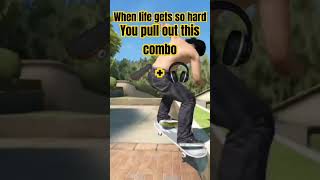 When life gets so hard you pull out juice wrld and skate 3 combi  🛹🎧 [upl. by Ynaffad]